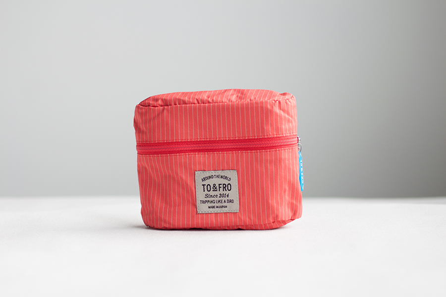 中川政七-TO&FRO防潑水化妝包/紅