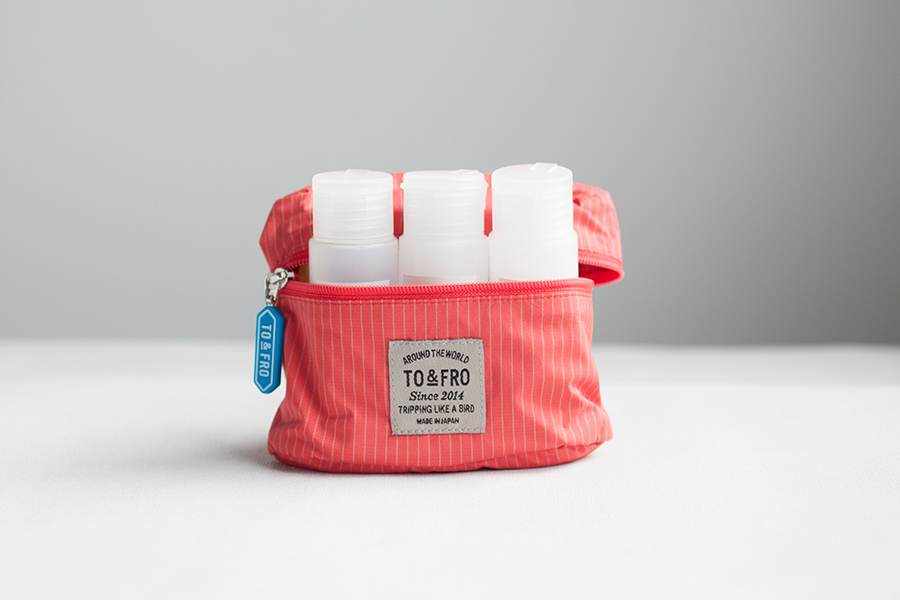 中川政七-TO&FRO防潑水化妝包/紅