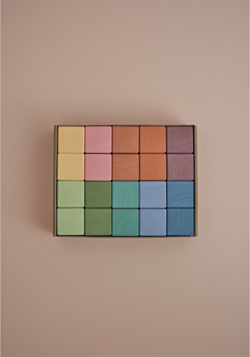 RADUGA GRЁZ - Earth Pastel Cubes Set