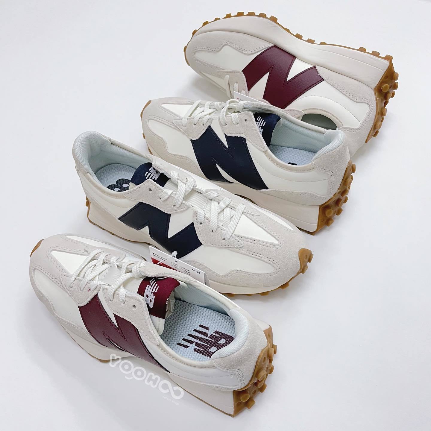 零碼特價┃new balance 327 焦糖皮革款 WS327KA WS327KB