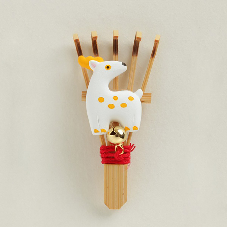 中川政七-招福熊手 白鹿