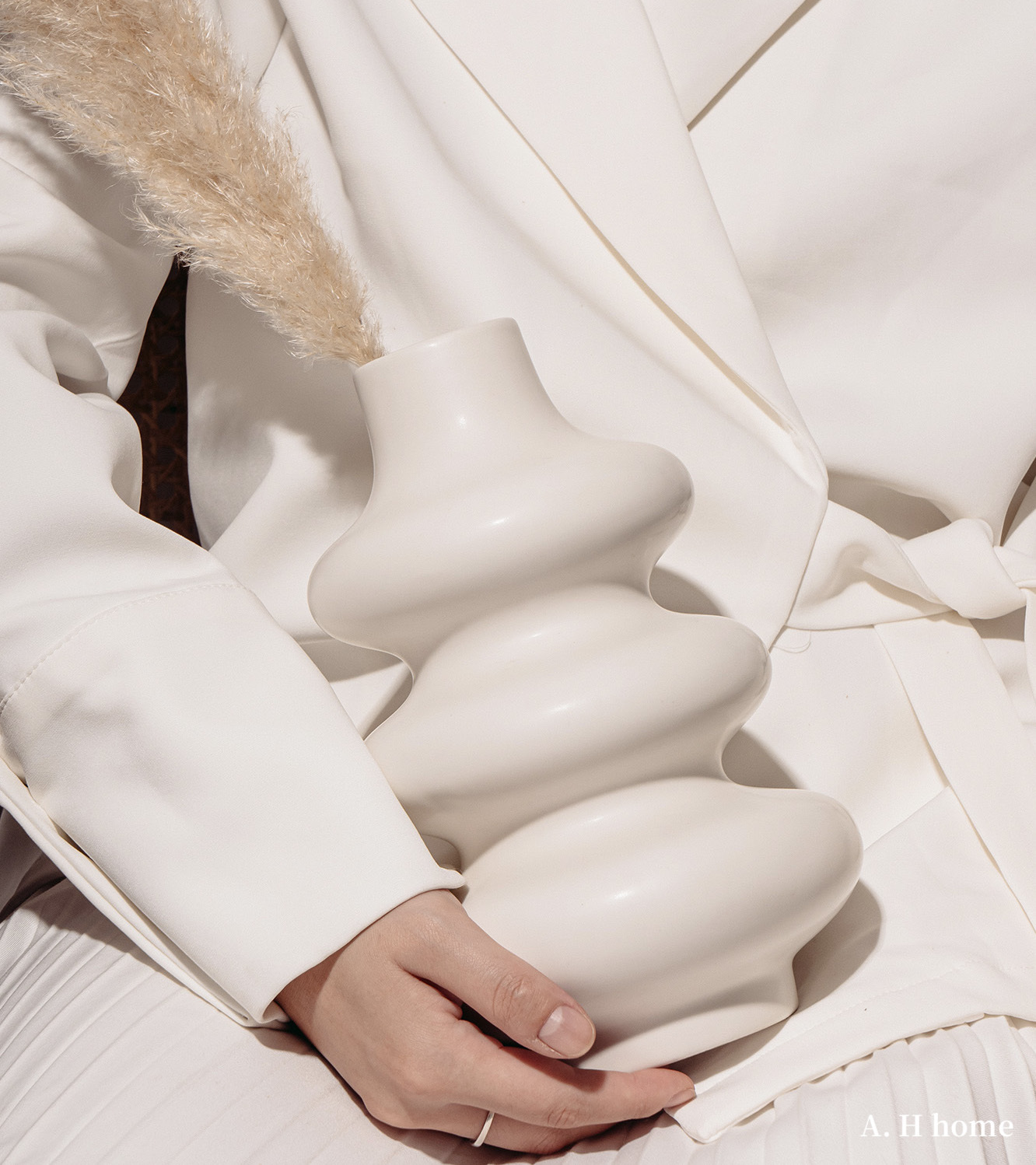 【ＡＨ313】波希米亞圈圈花瓶/擺件