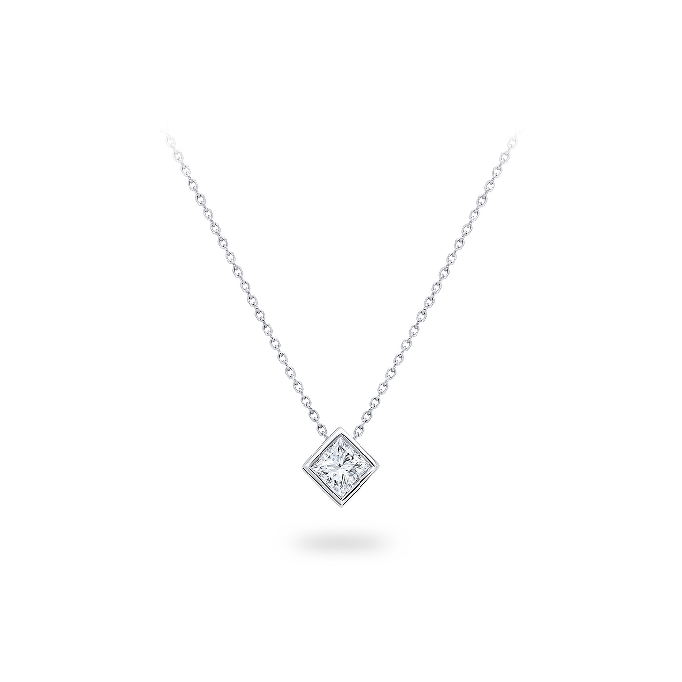 方糖 — 10分鑽石項鍊