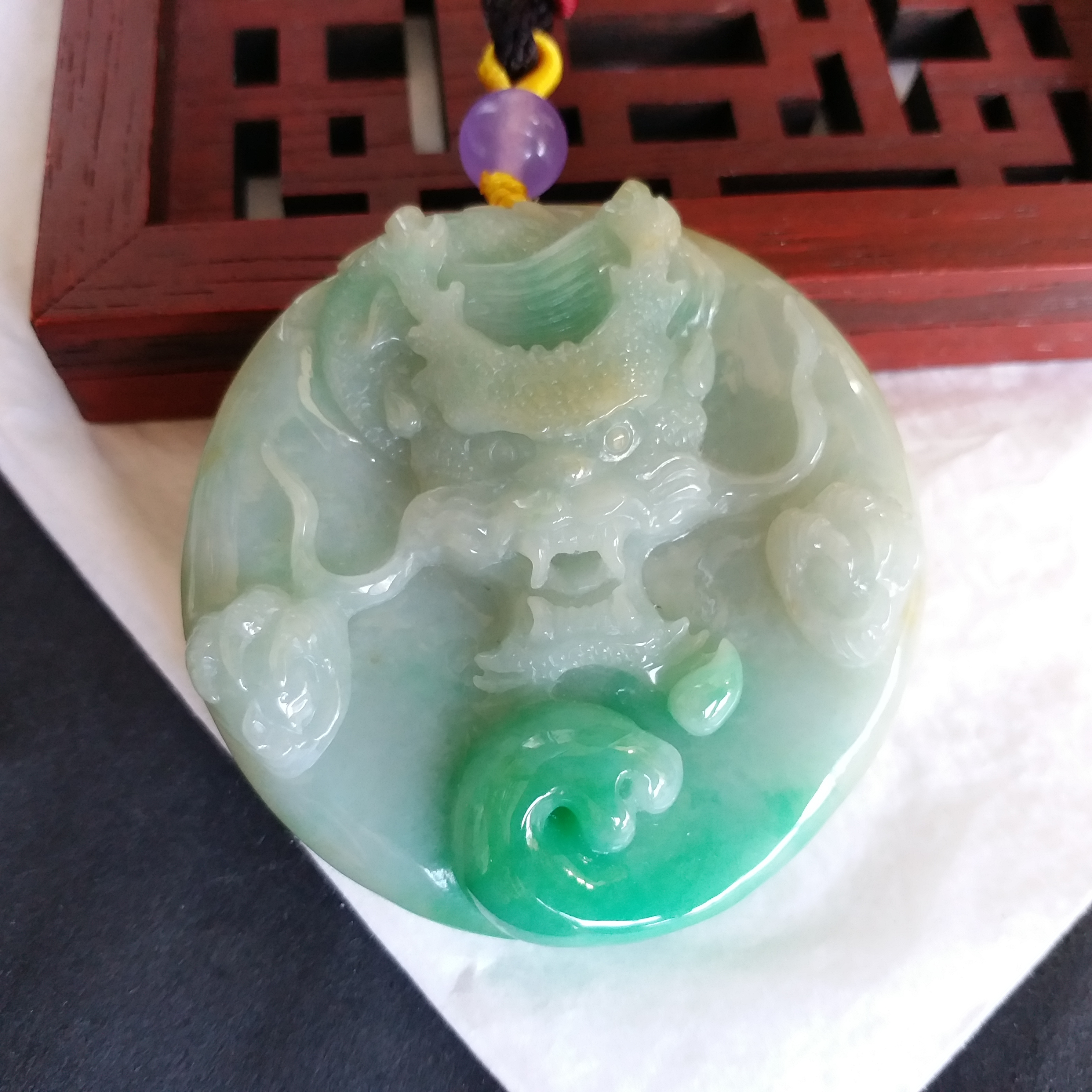 J1917 黃加綠龍牌 (53.5mm直徑)