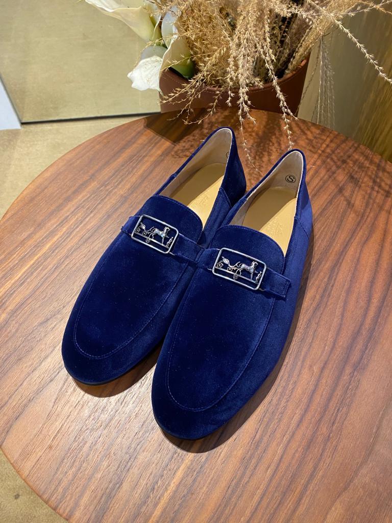 Tenor loafer blue (可預訂鞋碼)