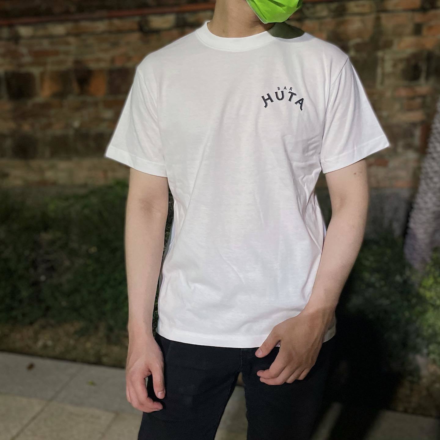 HUTA 虎塔 tee 白色