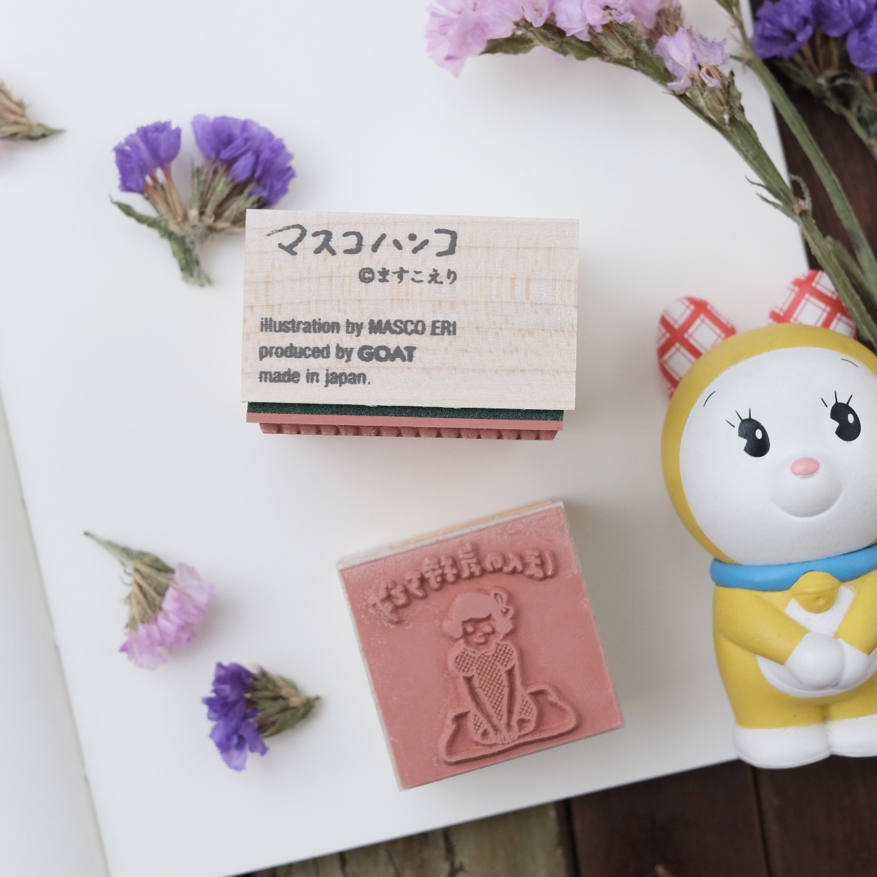 日本 GOAT x MASCO ERI 印章