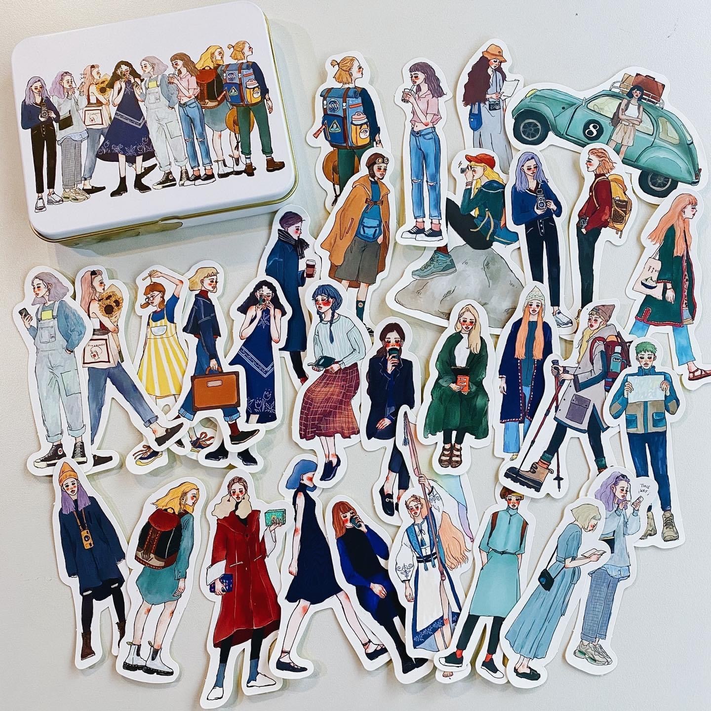 遙遠的旅程貼紙組｜甜蜜生活