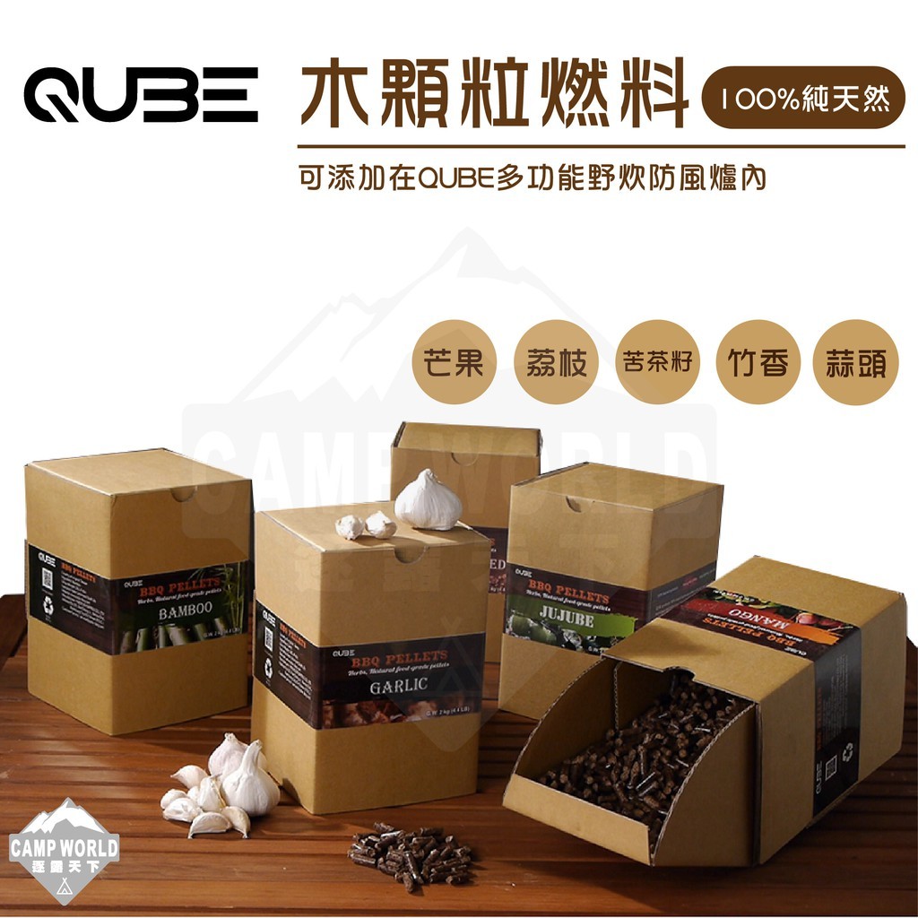 QUBE木顆粒燃料