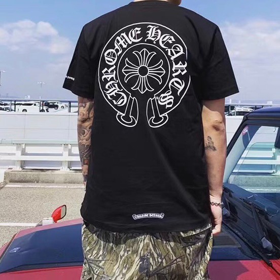 Chrome Hearts 克羅心 經典款 大馬蹄十字 短袖 T