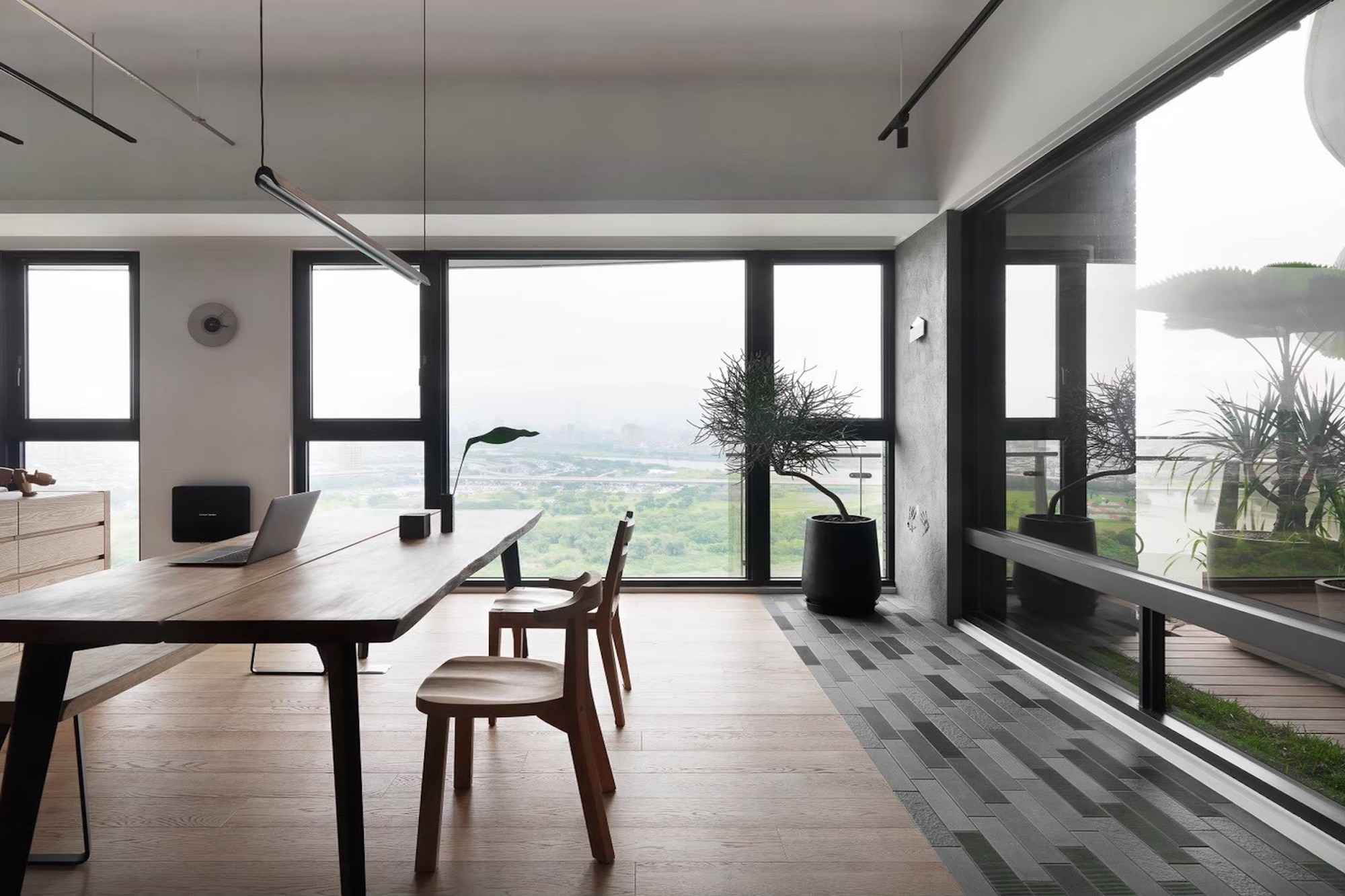 實木裝潢,有木,實木餐桌, 索羅門檜木一枚板