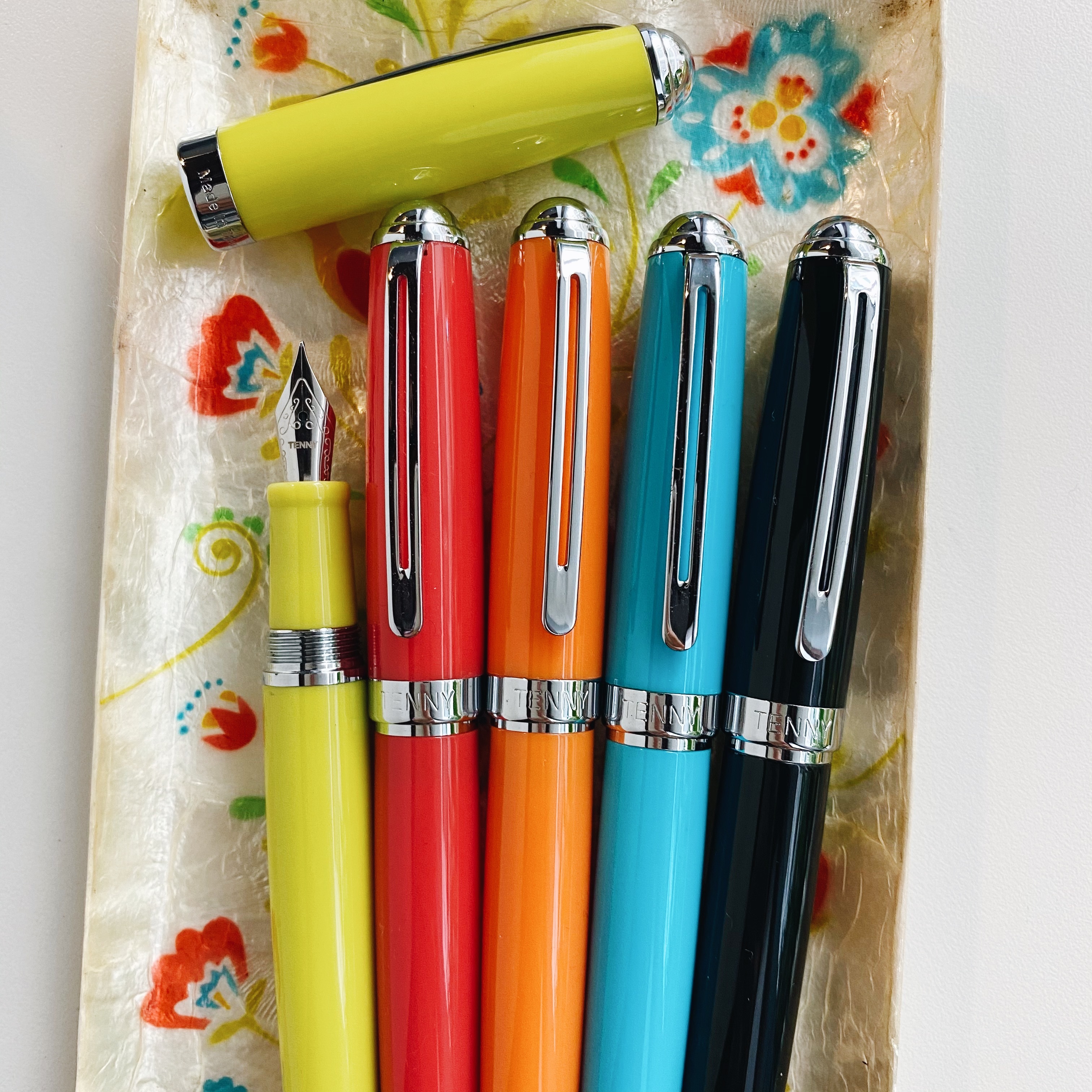 台灣TENNY天益 七彩鋼筆
