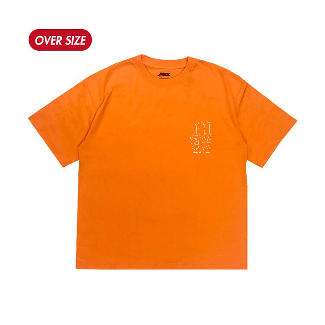 MAXXC 眾神之子短T-橘