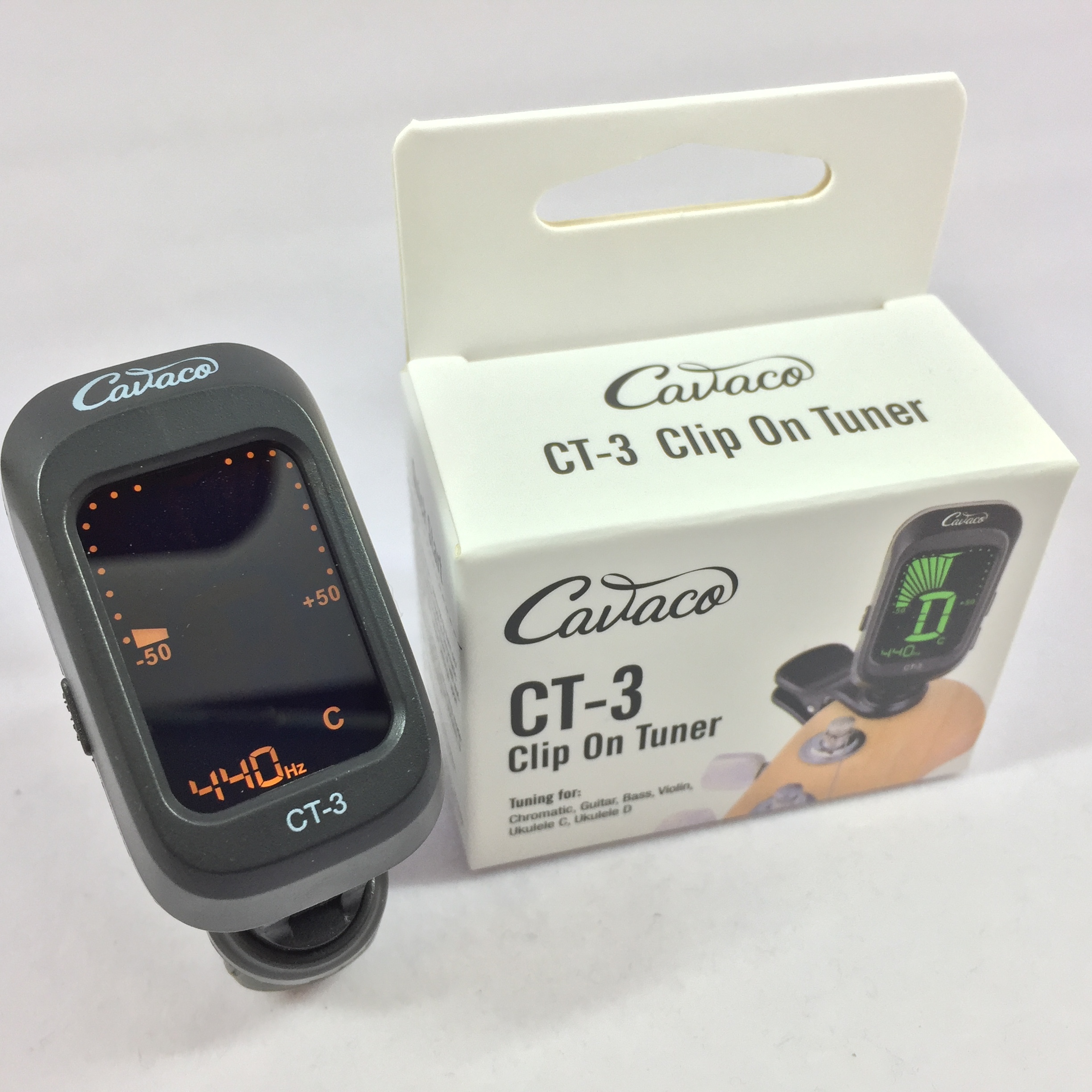 CAVACO CT-3 夾式調音器 | 宛伶樂器