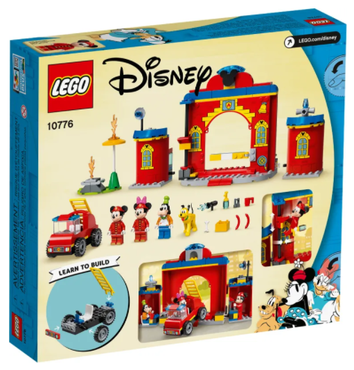 LEGO 10776 Mickey & Friends Fire Truck & Station 米奇和朋友們的消防局 (4+，迪士尼）