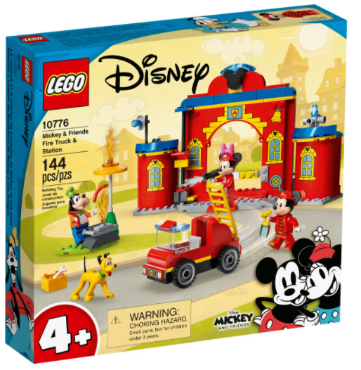 LEGO 10776 Mickey & Friends Fire Truck & Station 米奇和朋友們的消防局 (4+，迪士尼）