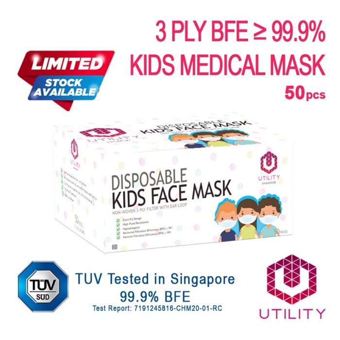 Utility Kids Mask (50 pcs)