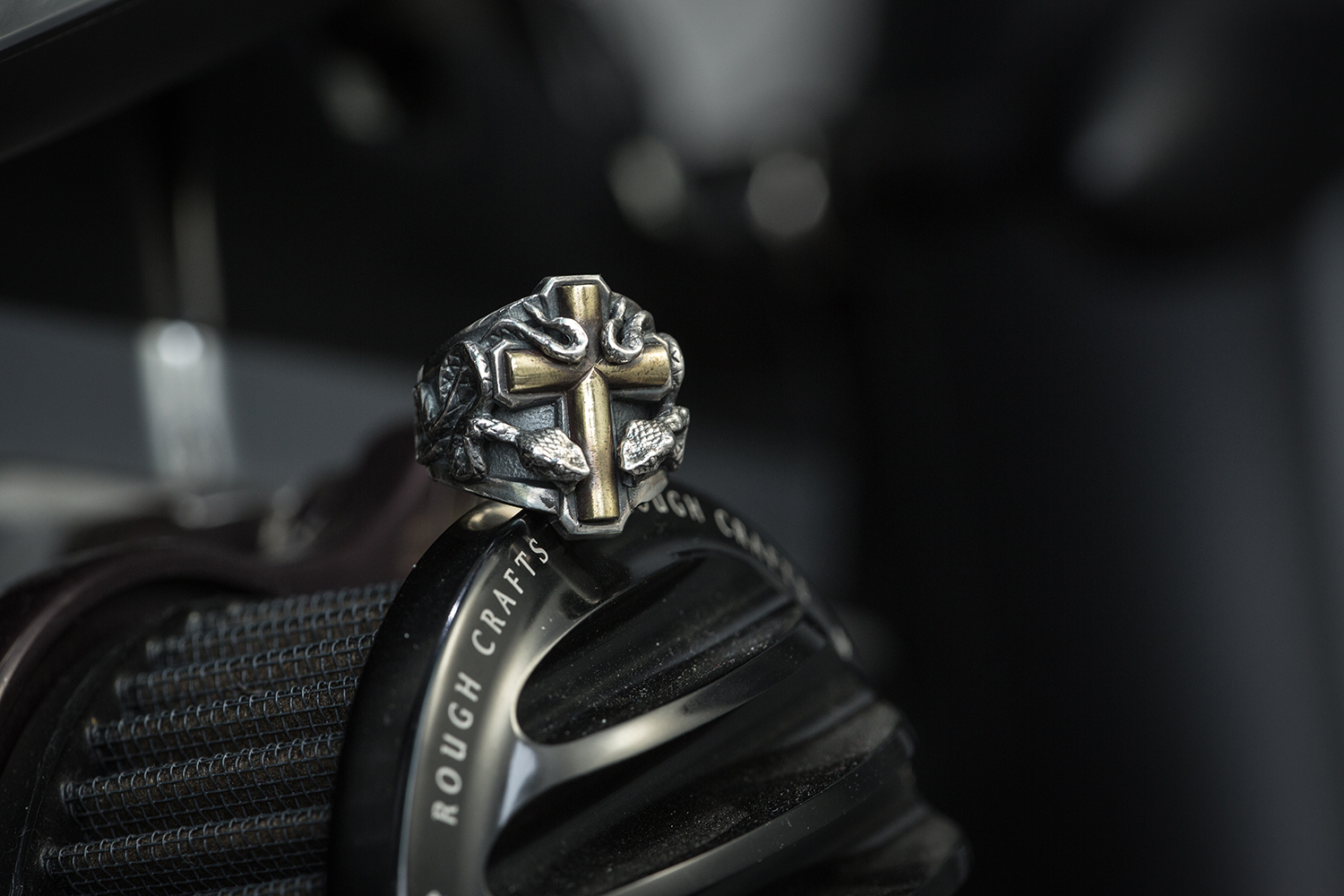 *Black Venom Jewelry- Poison The Lust Ring 純銀小蛇戒。