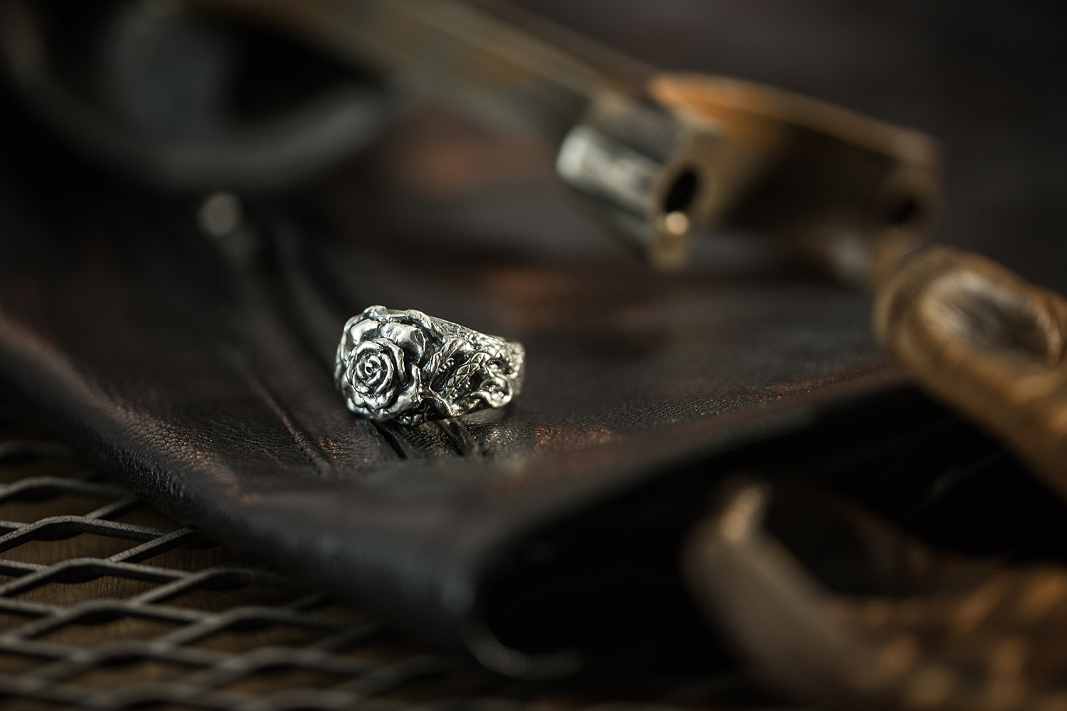 *Black Venom Jewelry- Poison The Rose Ring 純銀玫瑰戒。