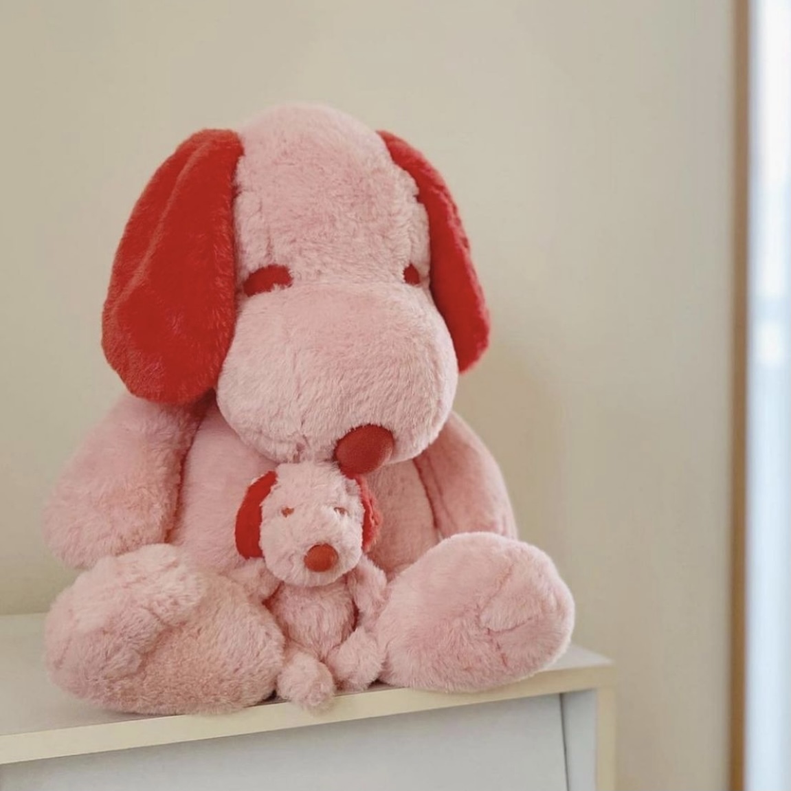 現貨┃日本限定 SNOOPY 史努比 史努比飯店 粉紅色 娃娃 吊飾