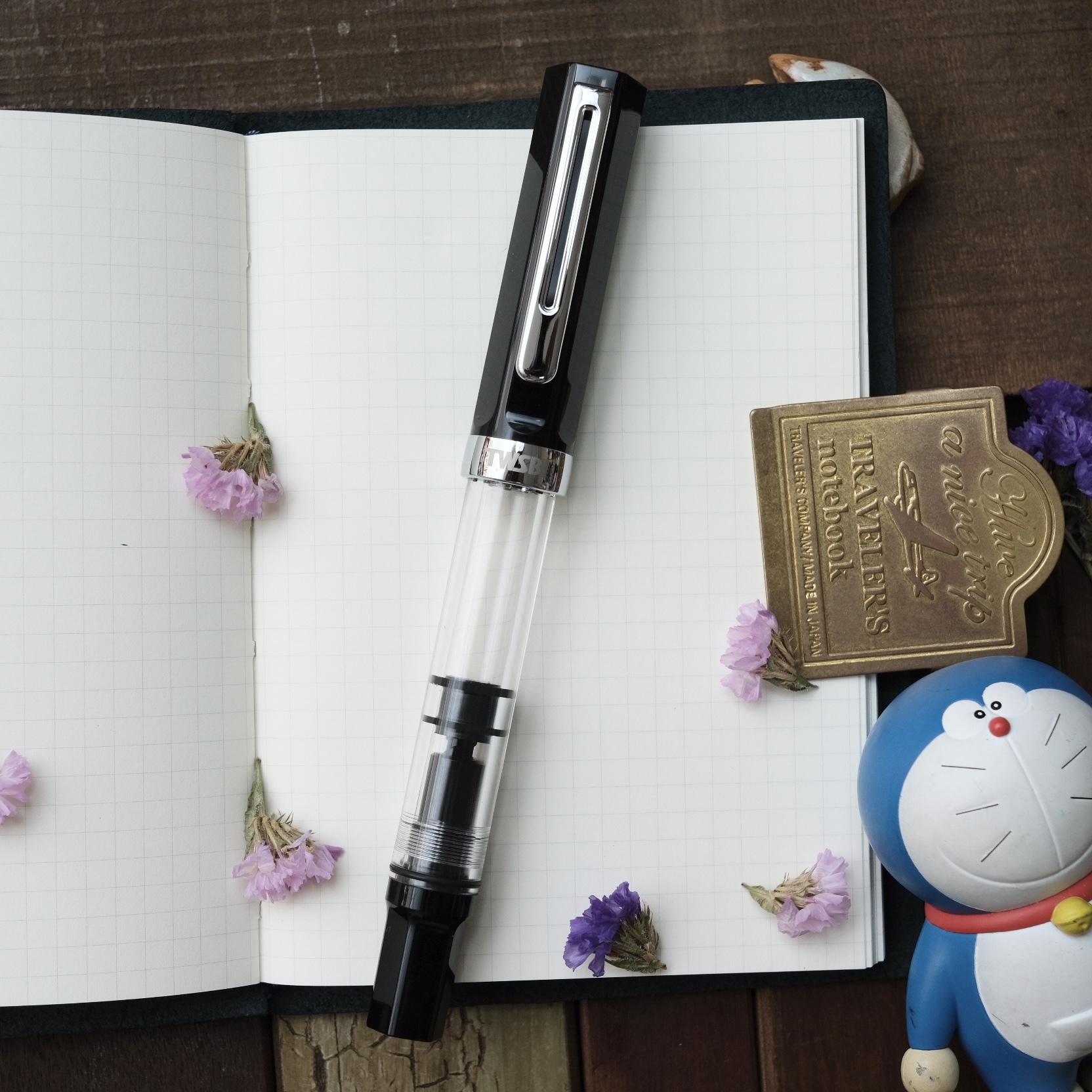 ECO活塞鋼筆 黑色｜三文堂 TWSBI 臺灣