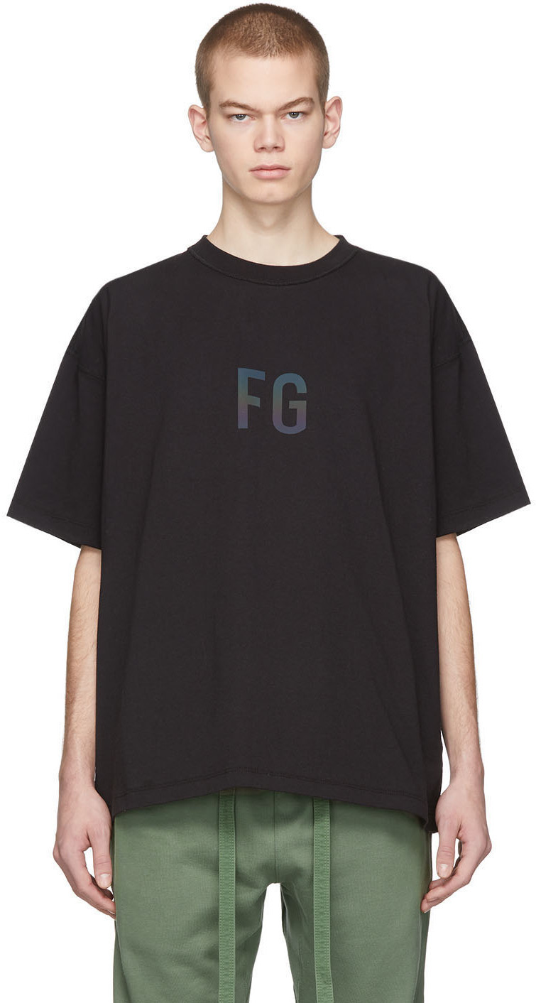 FEAR OF GOD FG 3M IRIDISCENT REFLECTIVE TEE(3色)