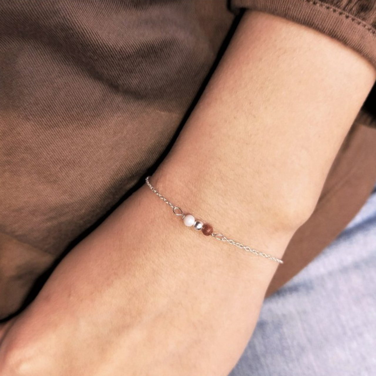 │輕奢│黛莉小姐 • 純銀手鍊 • 設計師原創