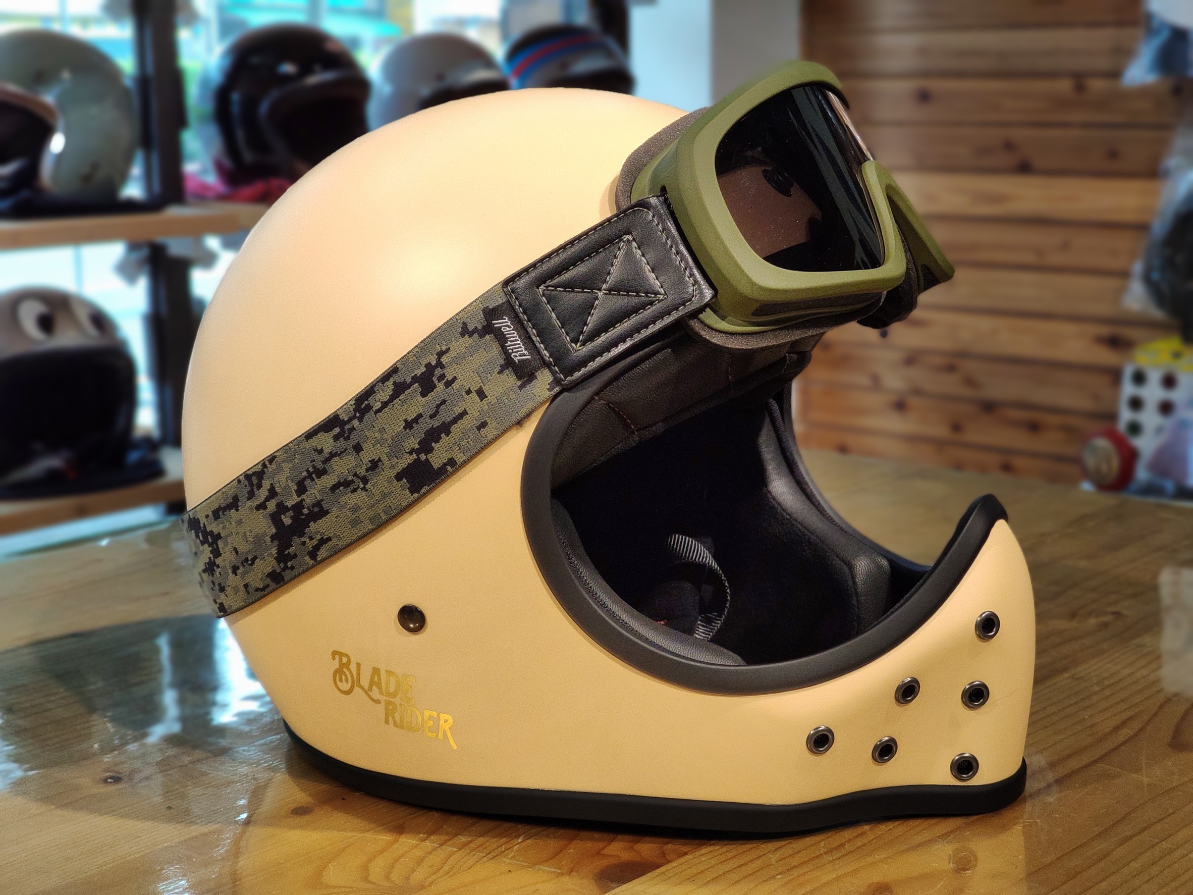 BILTWELL OVERLAND 2.0 GRUNT GOGGLE OLIVE CAMO 綠迷彩 個性 風鏡