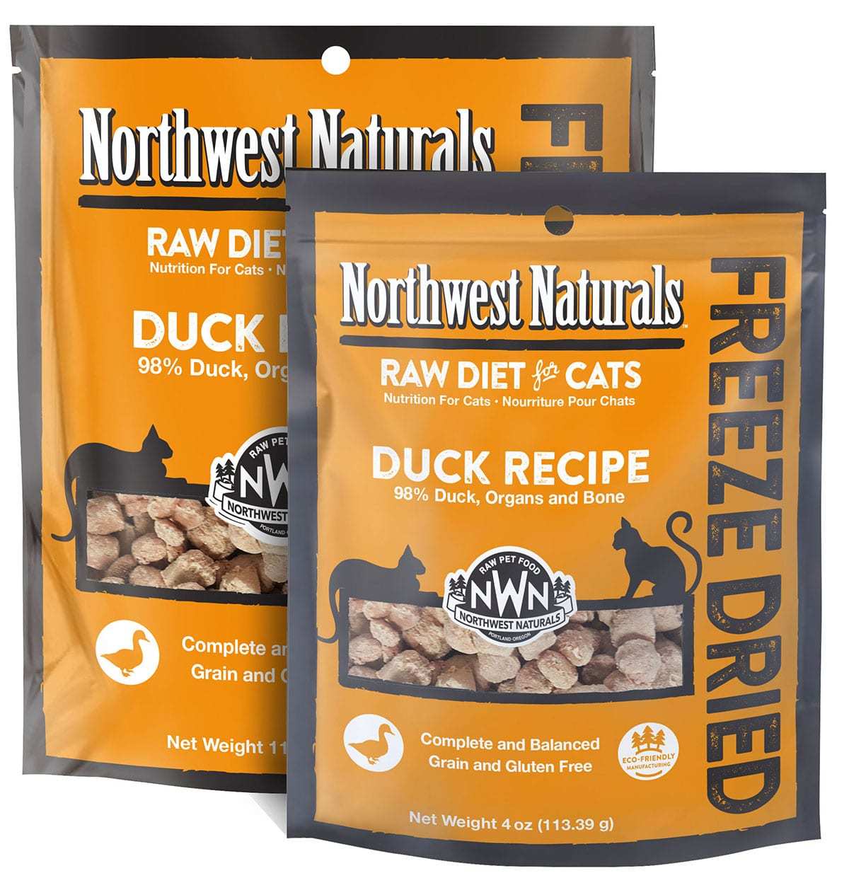 Northwest Naturals 凍乾貓糧系列 - 鴨肉 11OZ