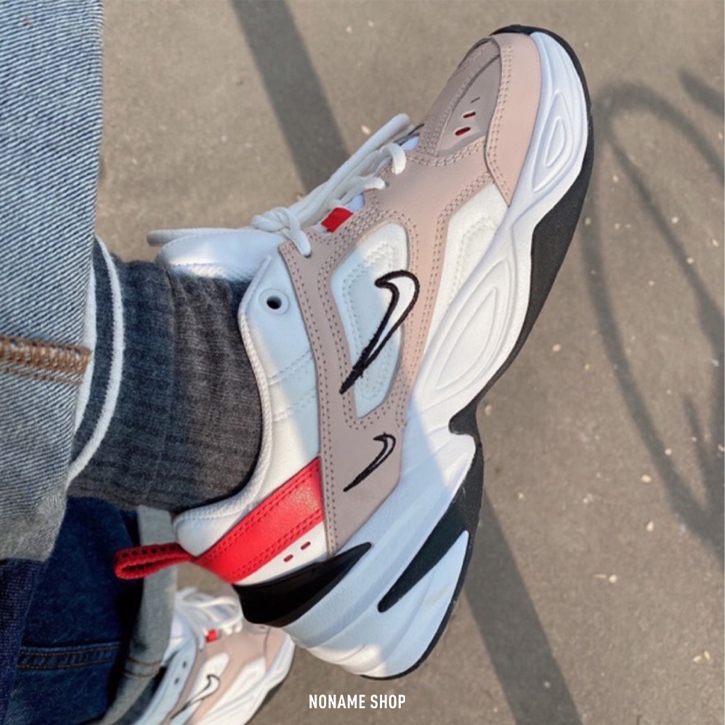 NIKE M2K Tekno 老爹鞋 奶茶橘