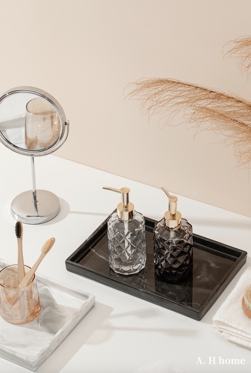 【ＡＨ112】大理石長方收納盤