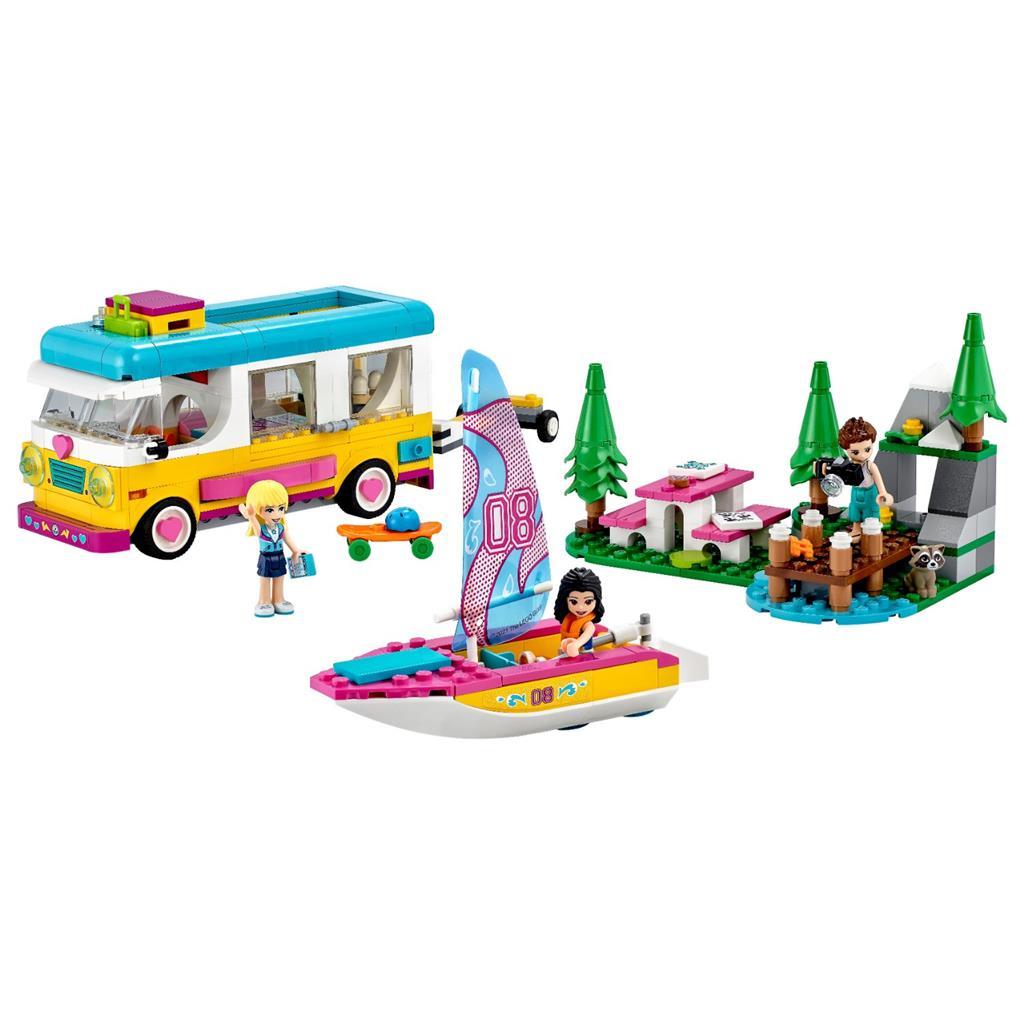 LEGO 41681 Forest Camper Van and Sailboat