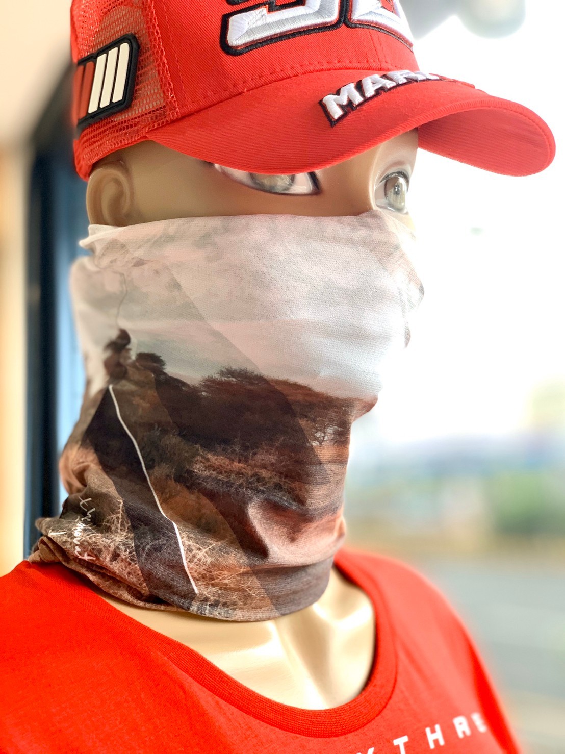 BUFF COOLNET 抗UV 山岳系列 吉力馬札羅山 魔術頭巾