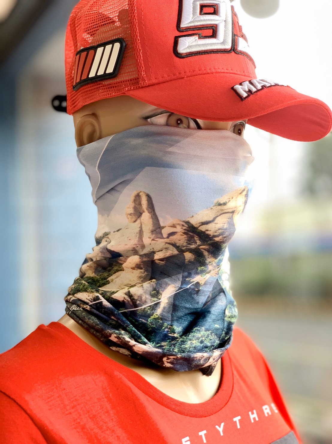 BUFF COOLNET 抗UV 山岳系列 西班牙蒙塞拉特山 魔術頭巾