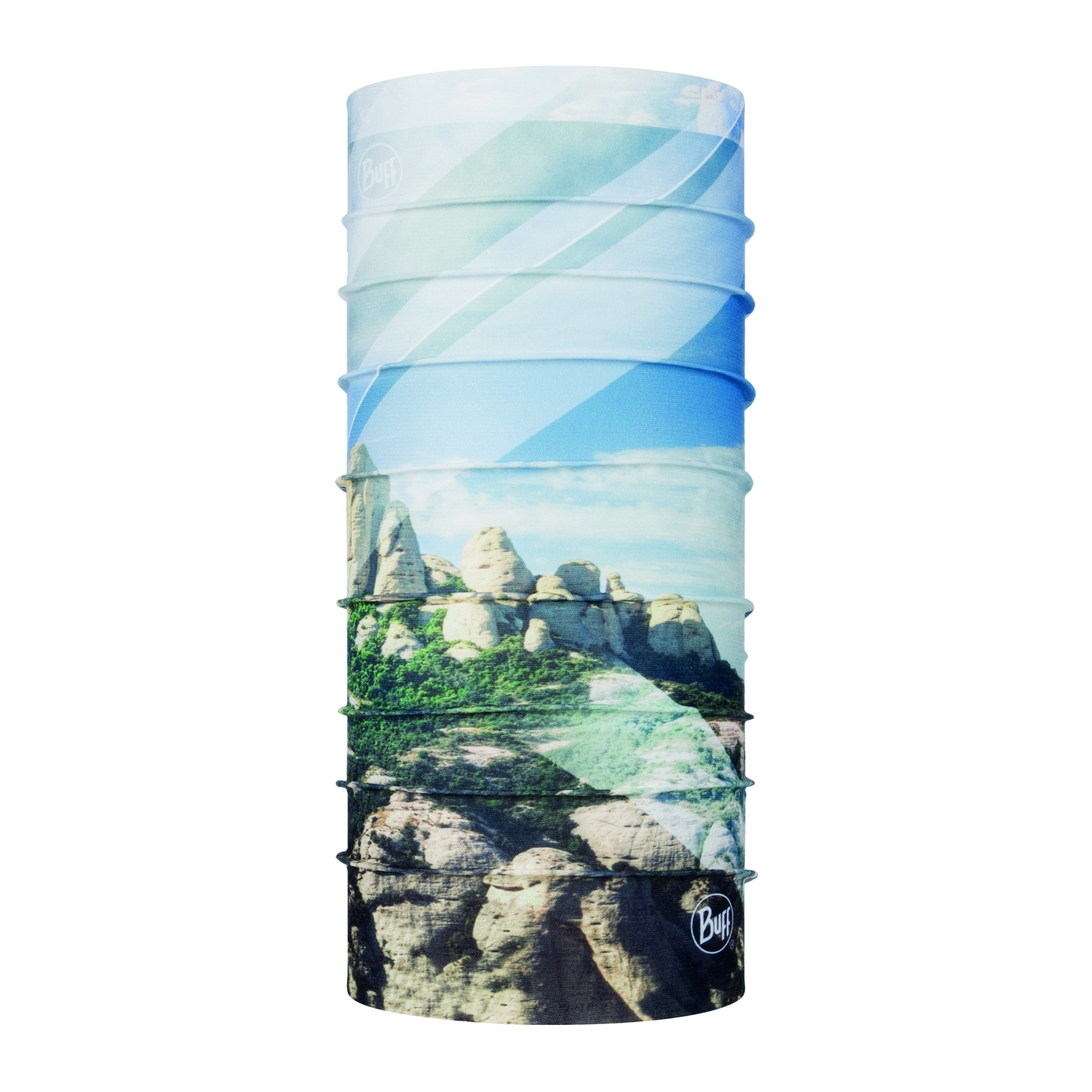 BUFF COOLNET 抗UV 山岳系列 西班牙蒙塞拉特山 魔術頭巾