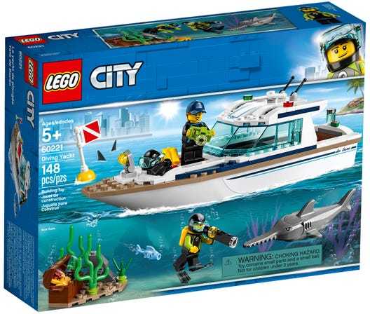 LEGO 60221 Diving Yacht 潛水遊艇