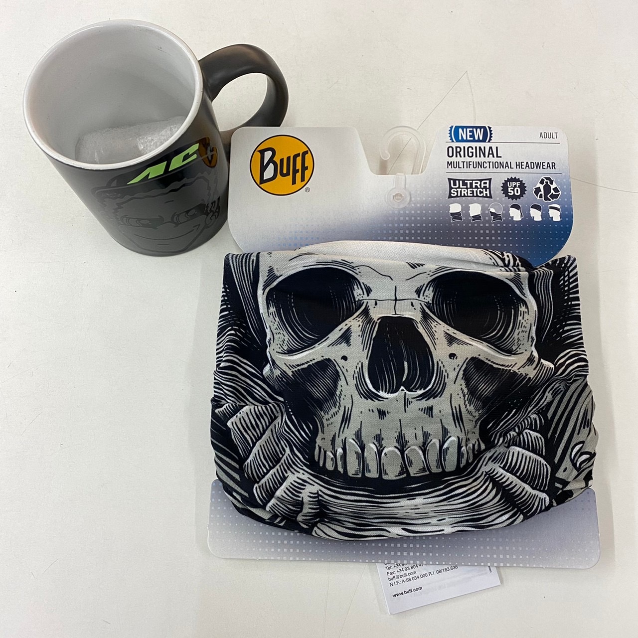 BUFF ORIGINAL 龐克骷髏 魔術頭巾