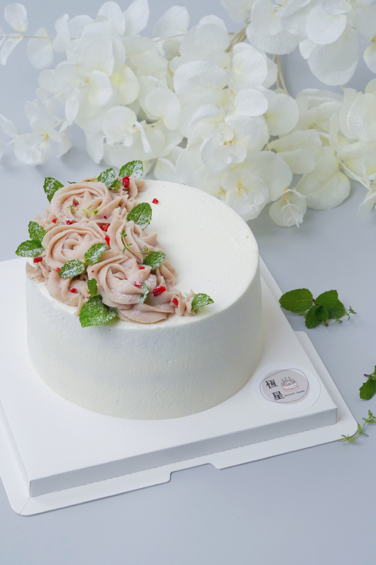 LOVE TO EAT: 母親節之古典玫瑰園玫瑰藝術蛋糕