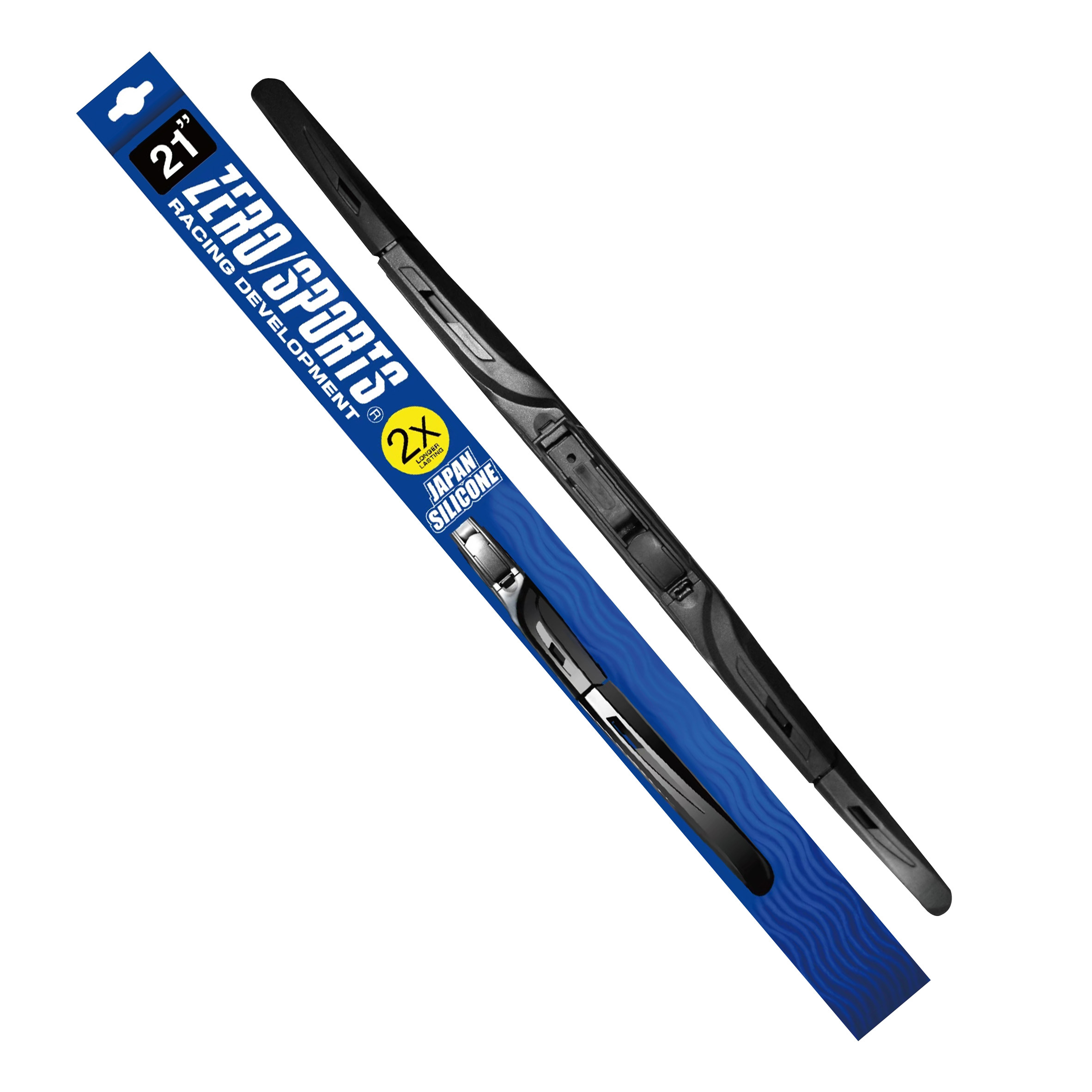 【日本ZERO/SPORTS】總代理-超潑水三節式矽膠雨刷 ( 附雨刷接頭，請於下單時備註接頭型號 )