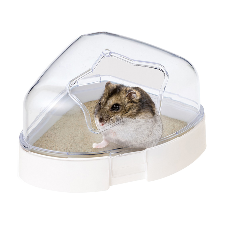 日本Marukan  透明系鼠鼠廁所/鼠鼠SPA屋