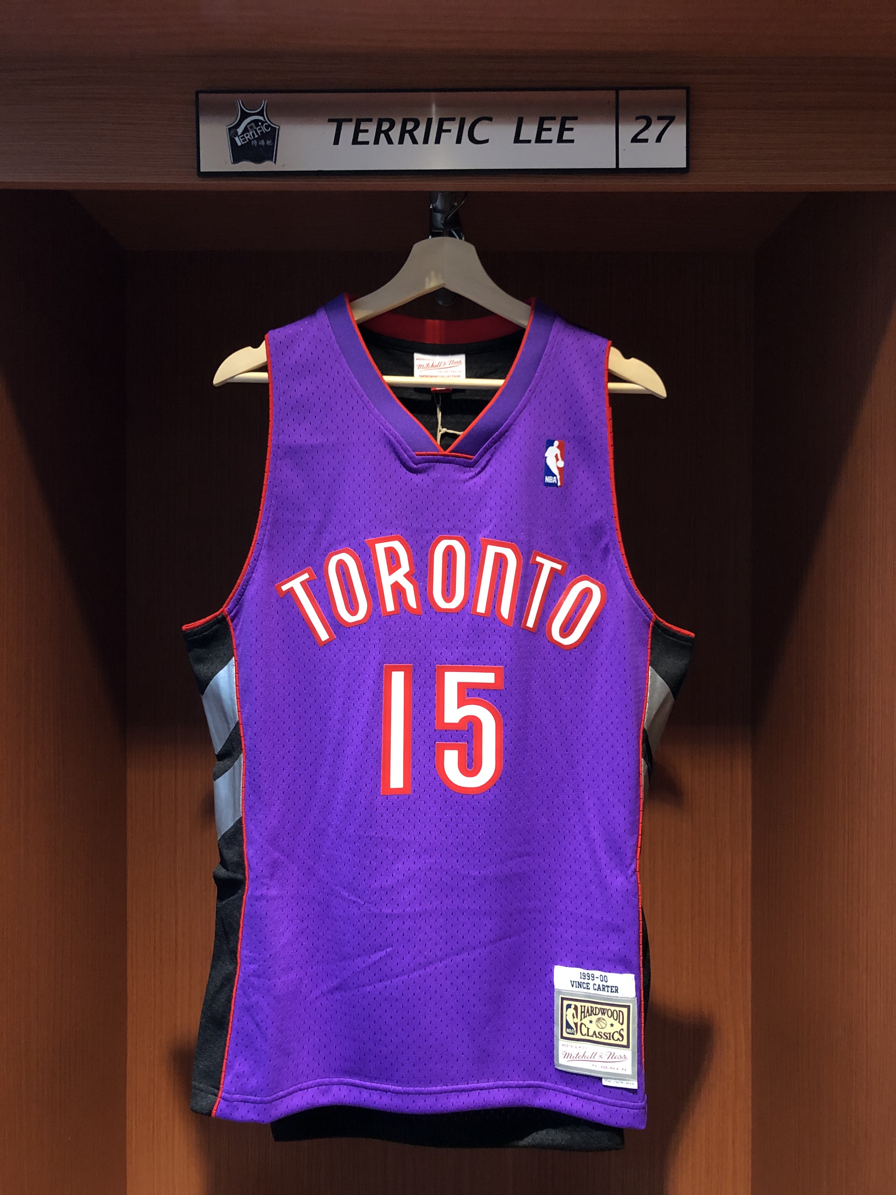 NBA球衣 Vince Carter 多倫多暴龍紫黑 99-00 灌籃大賽 M&N Swingman G2 球迷版 熱轉印 全新