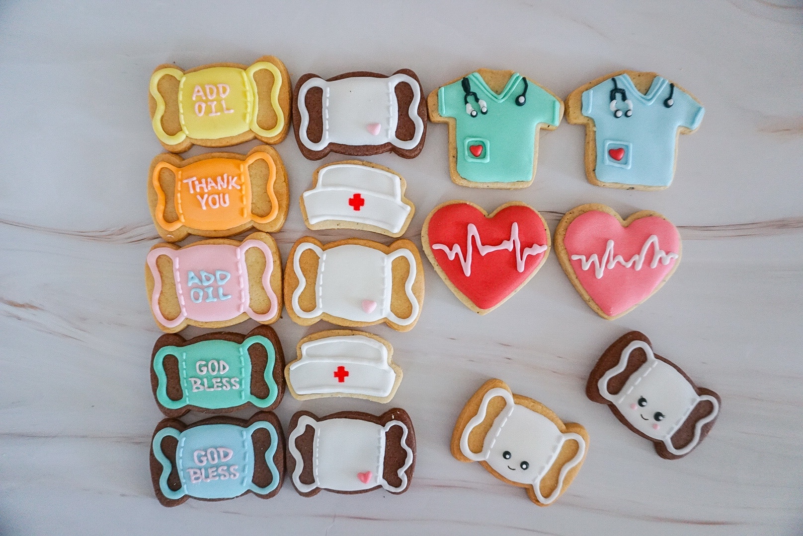 醫護糖霜曲奇餅