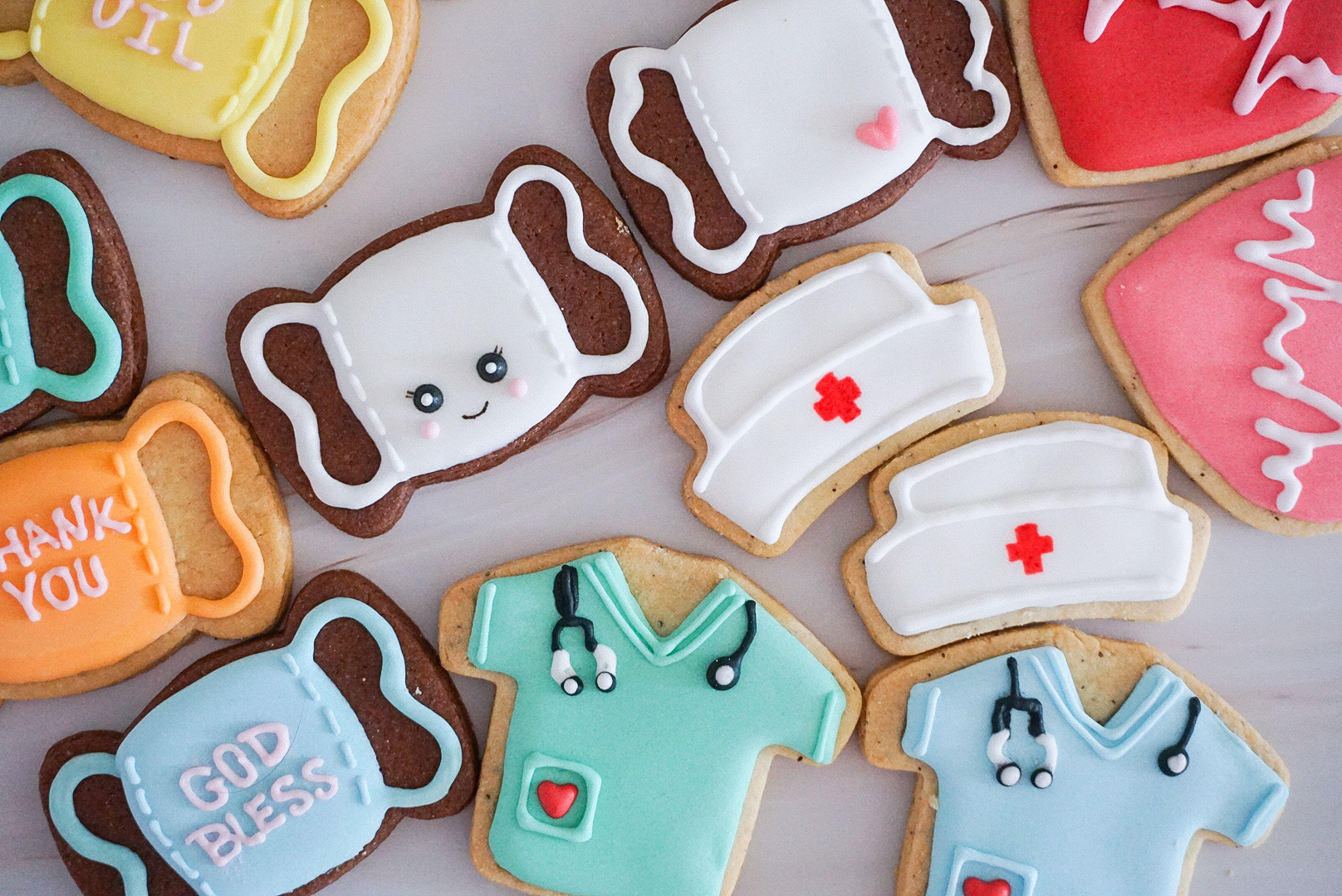 醫護糖霜曲奇餅