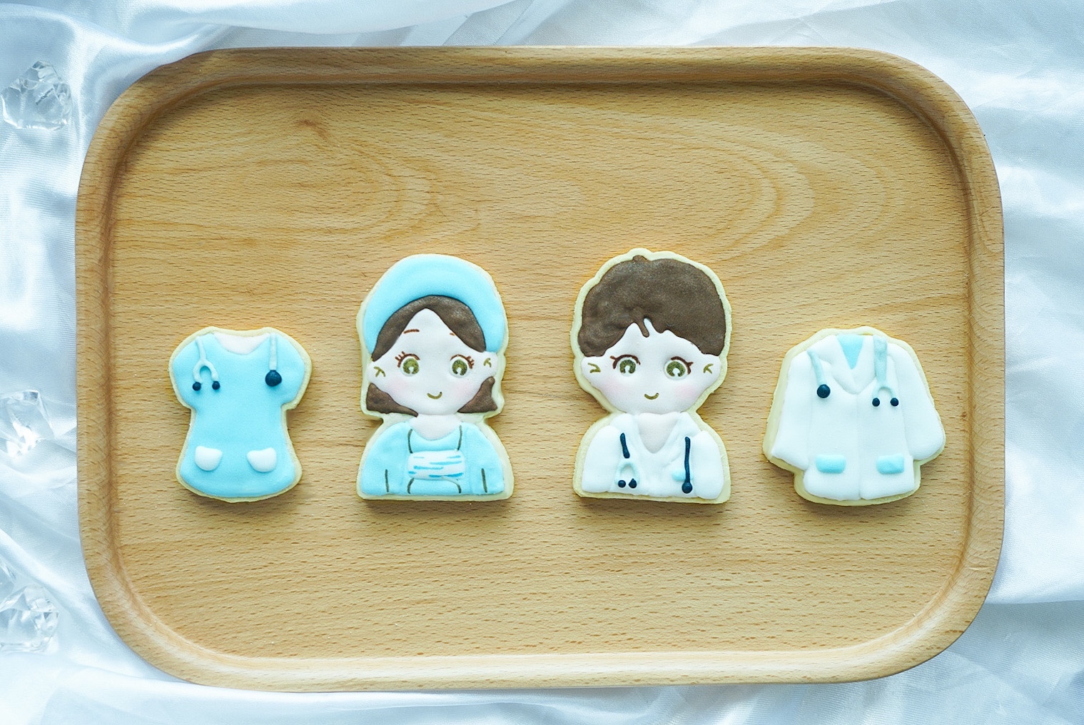 醫生護士糖霜曲奇餅