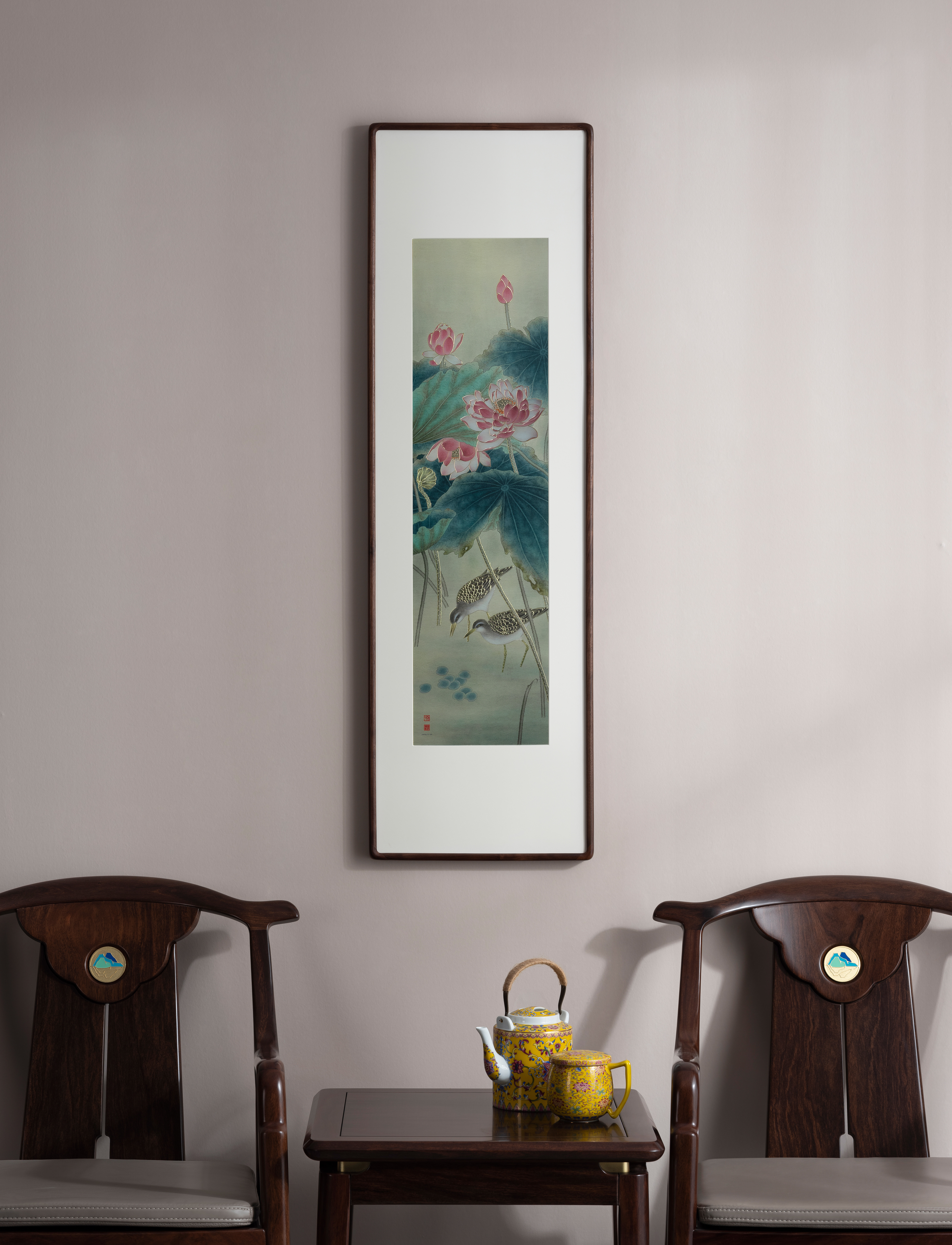 四條屏之夏(銅雕畫)◇已停產◇