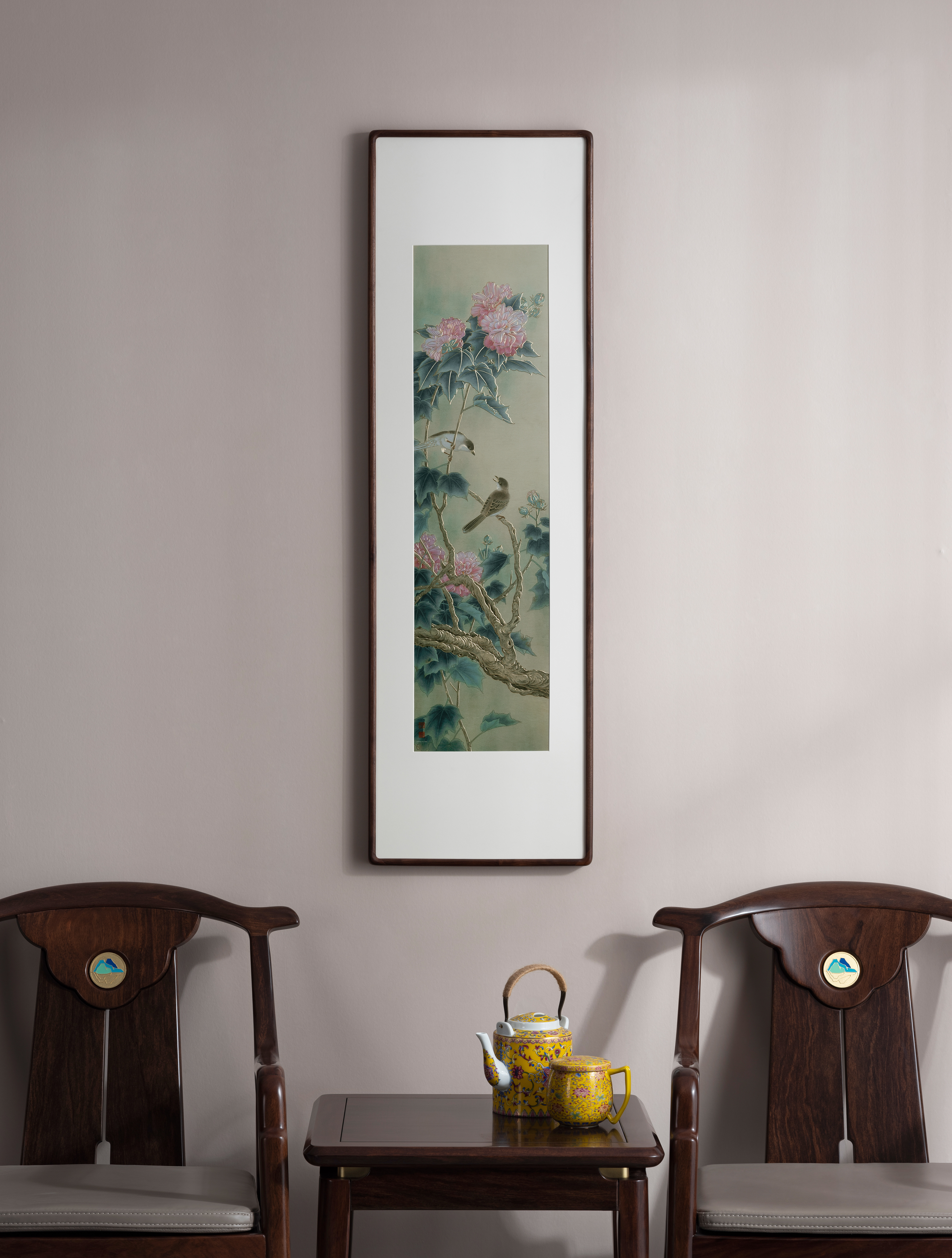 四條屏之秋(銅雕畫)◇已停產◇