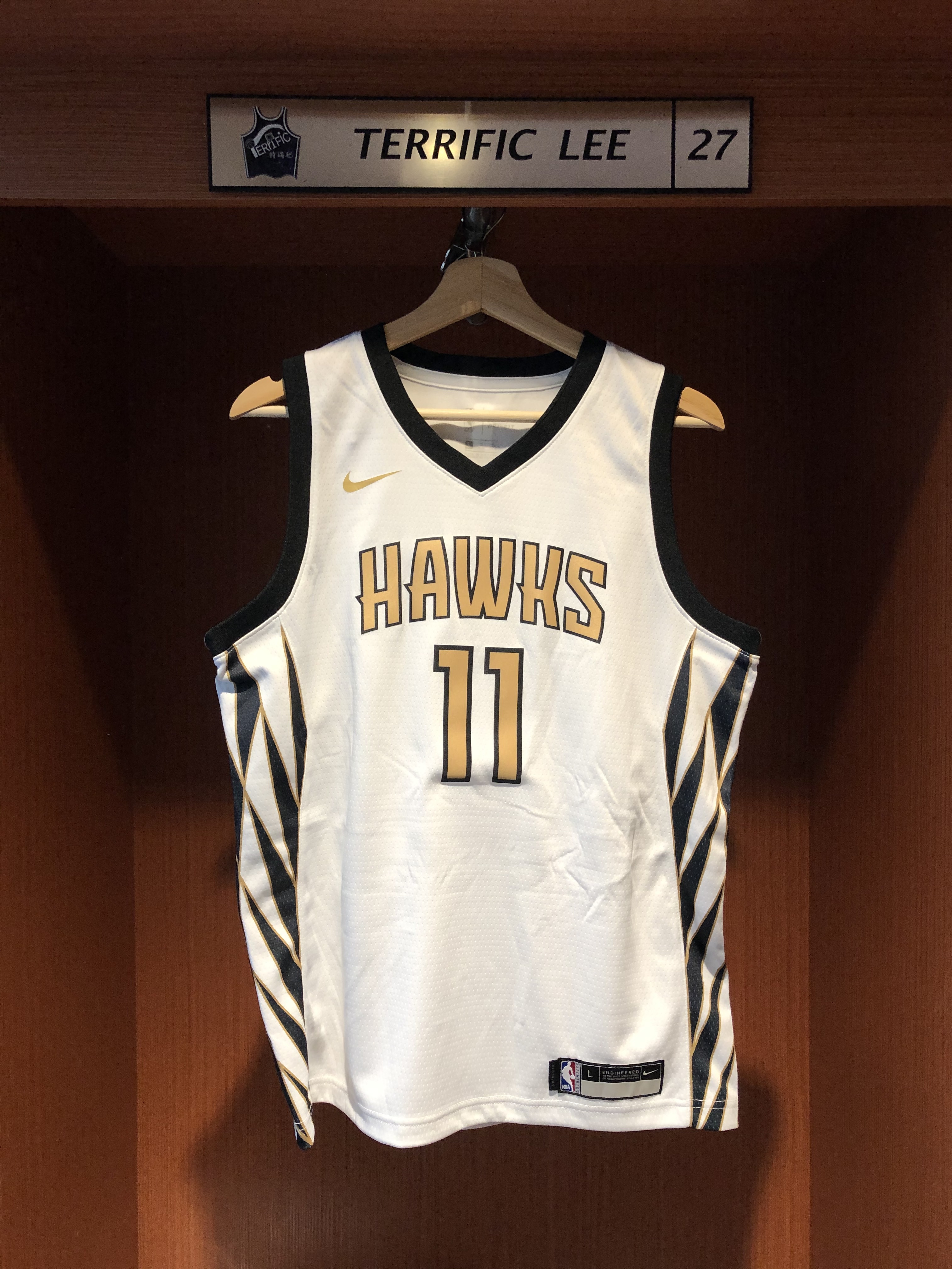 NBA球衣 Trae Young 亞特蘭大老鷹城市 City Youth Nike Swingman 球迷版 熱轉印 青年版 全新