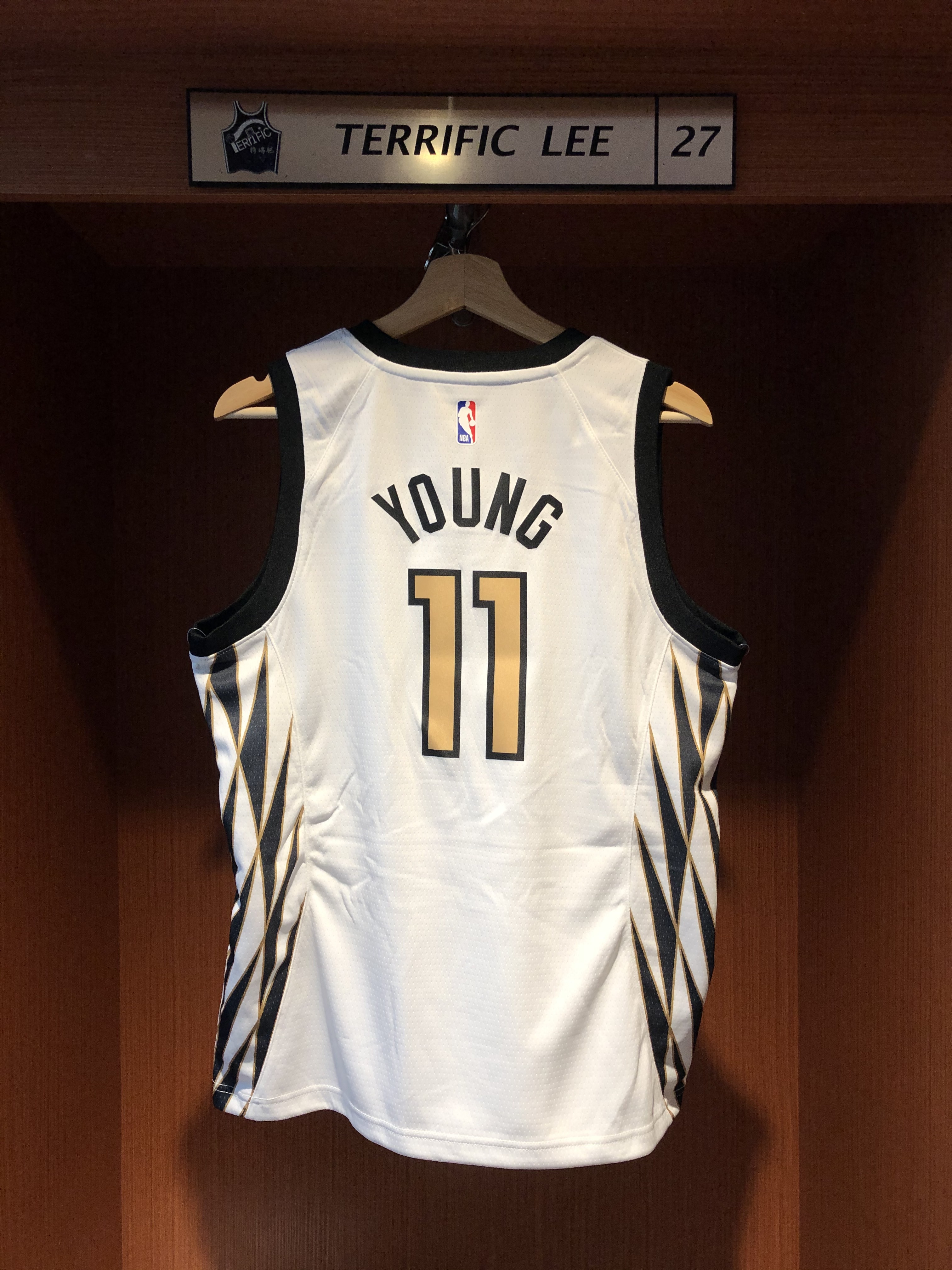 NBA球衣 Trae Young 亞特蘭大老鷹城市 City Youth Nike Swingman 球迷版 熱轉印 青年版 全新