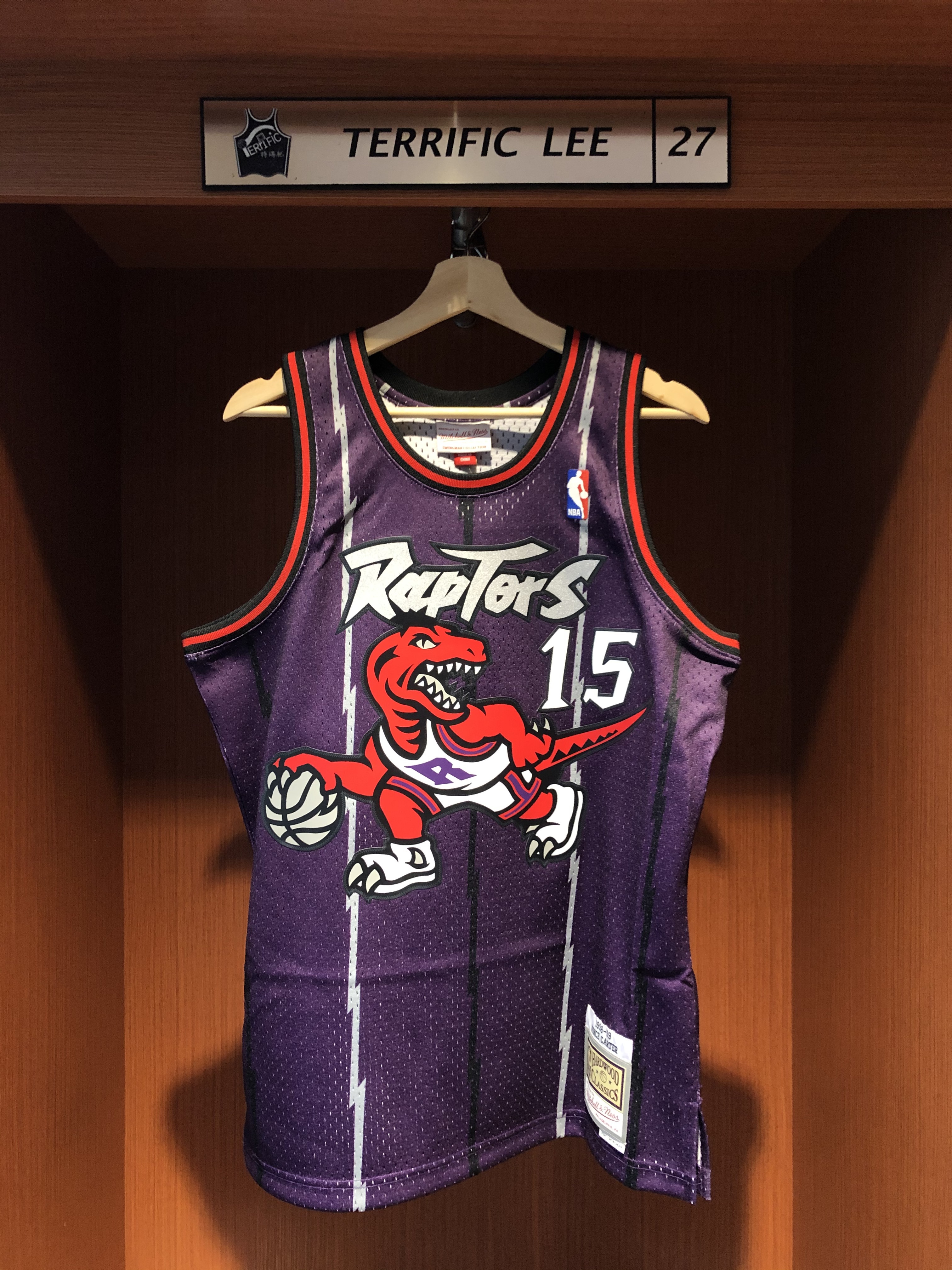 NBA球衣 Vince Carter 多倫多暴龍紫 98-99 M&N Swingman G2 球迷版 熱轉印 全新