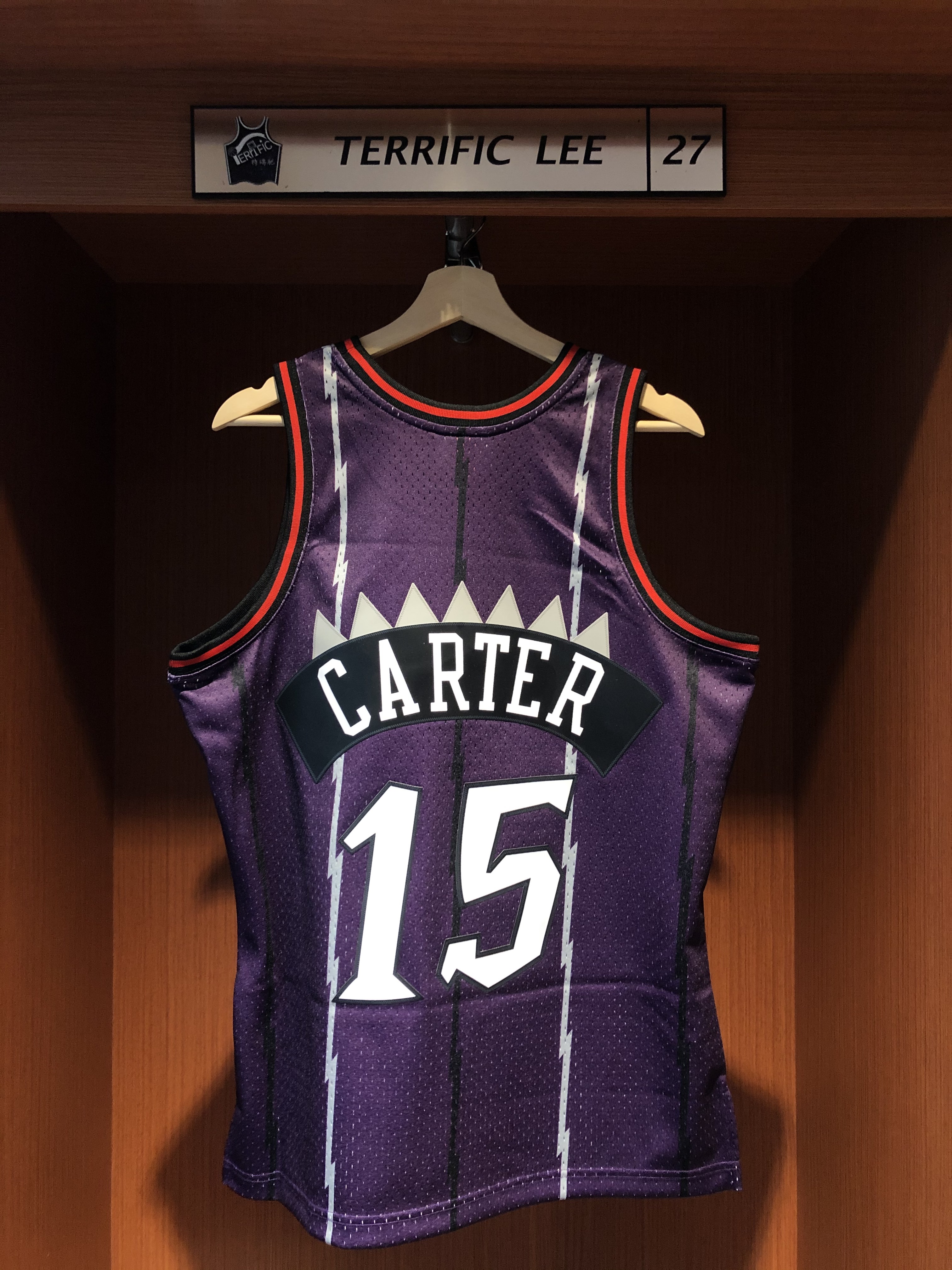NBA球衣 Vince Carter 多倫多暴龍紫 98-99 M&N Swingman G2 球迷版 熱轉印 全新
